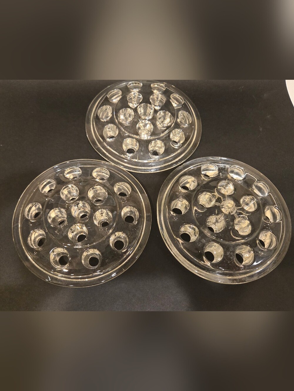Clear Replacement Flower Frog Set - 3 Pack